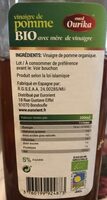 Vinaigre de pomme bio