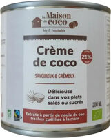 Crème de coco