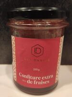 Confiture extra de fraises