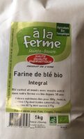 Farine de blé bio Intégrale