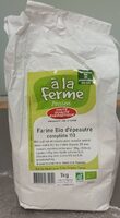 Farine bio épeautre complète T110