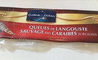 Queues de langouste sauvage