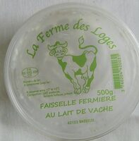 Faisselle fermière au lait de vache