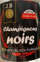 Champignons noirs séchés
