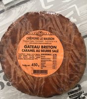 Gâteau Breton Caramel au Beurre Salé
