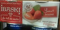 Yaourt brassé Fraise