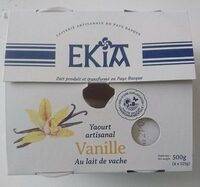 Yaourt artisanal vanille