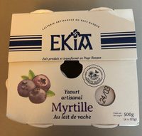Yaourt Myrtille