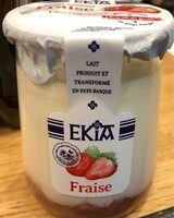 Yaourt artisanal fraise