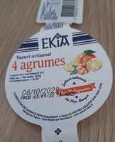 Yaourt artisanal 4 agrumes