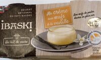 Ma crème aux œufs à la vanille