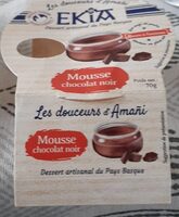 Mousse chocolat noir