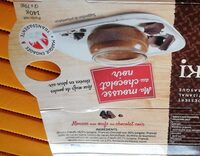 Mousse au chocolat noir