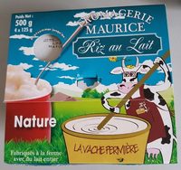 Riz au lait nature