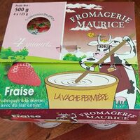 La vache fermière fraise