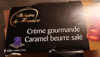 Crème gourmande caramel beurre salé