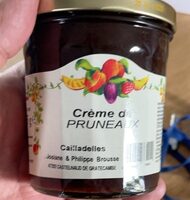 Crème de pruneaux