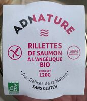 Rillettes de saumon a l'angélique