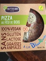 Pizza au feu de bois à la blue risella