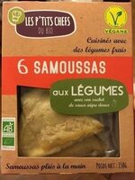 6 samoussas aux légumes