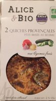 2 quiches Provençales