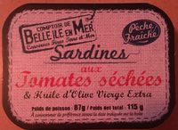 Sardines aux tomates séchées