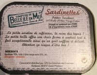Sardinette à l'huile d'olive, 100g