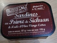 Sardines au poivre de sichuan