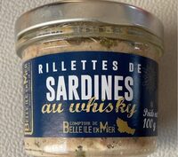 Rillettes de sardines au whisky