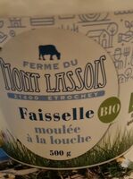Fromage blanc en faisselle moulé à la louche
