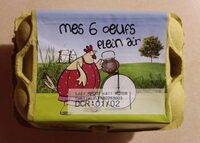 Mes 6 oeugs plein air