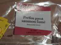 Préfou pavot saumon fumé
