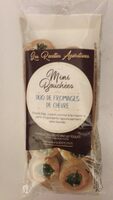 Mini bouchée duo fromages chèvre