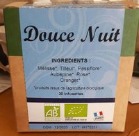 Tisane douce nuit bio