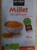 Millet Décortiqué