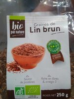 Graines de lin brun bio