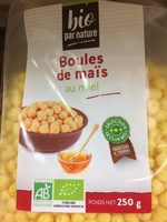 Boule de maïs au miel biologique