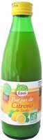 Pur jus de citrons de Sicile