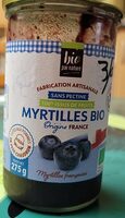Confiture myrtille Bio