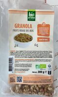 Granola fruits rouges des bois