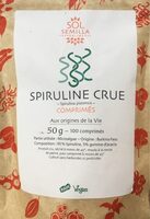 Spiruline Crue 100 Comprimés Sol Semilla
