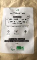 Porridge cacao cru & graines