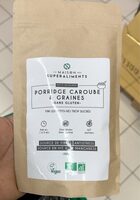 Porridge caroube et graines sans gluten