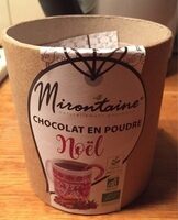 Chocolat de Noel en poudre