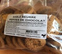 Sablé Beurre Pépites de chocolat