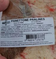 Panetton aux pralines