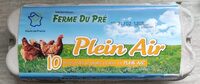 Ferme du pré Oeufs plein air