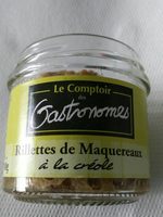 Rillettes de maquereaux à la Créole