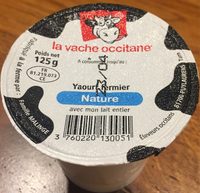 Yaourt fermier nature