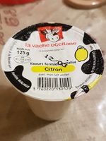 Yaourt fermier citron